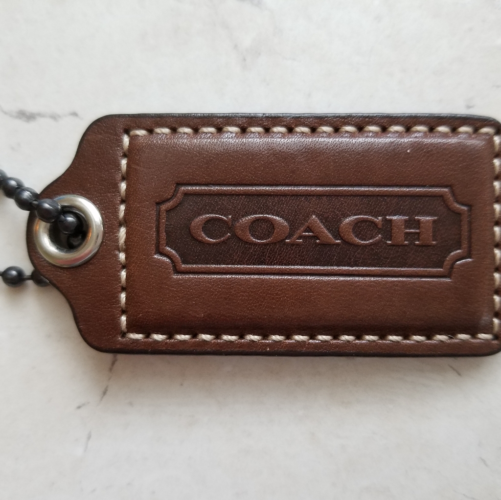 Coach Hang Tag